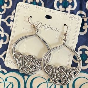 Brighton Silver, Drop French Wire Earrings
